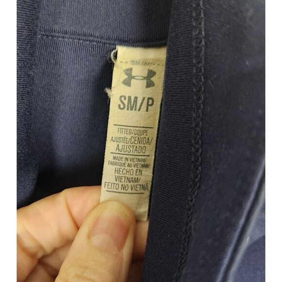 Under Armour Women's Sz. S Navy Blue Full Zip Long Sleeve Jacket - Picture 3 of 6